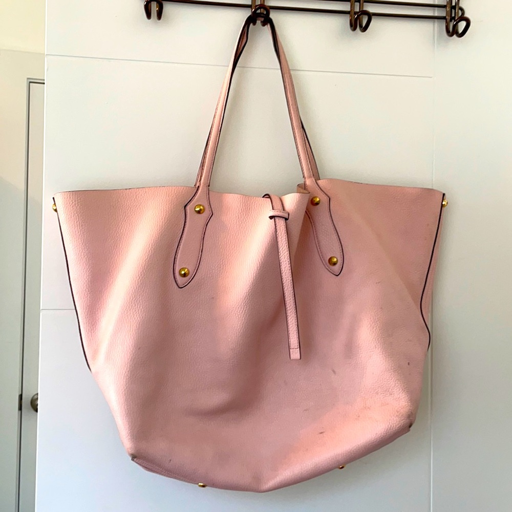 Annabel Ingall Large Isabella Tote light pink